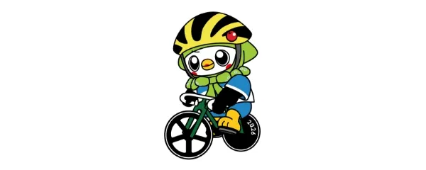 自転車競技の様子