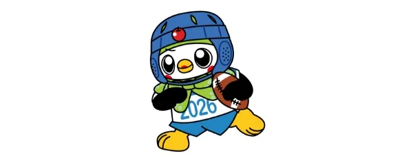 ラグビーフットボール競技の様子