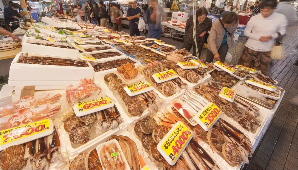 八食センターの様子