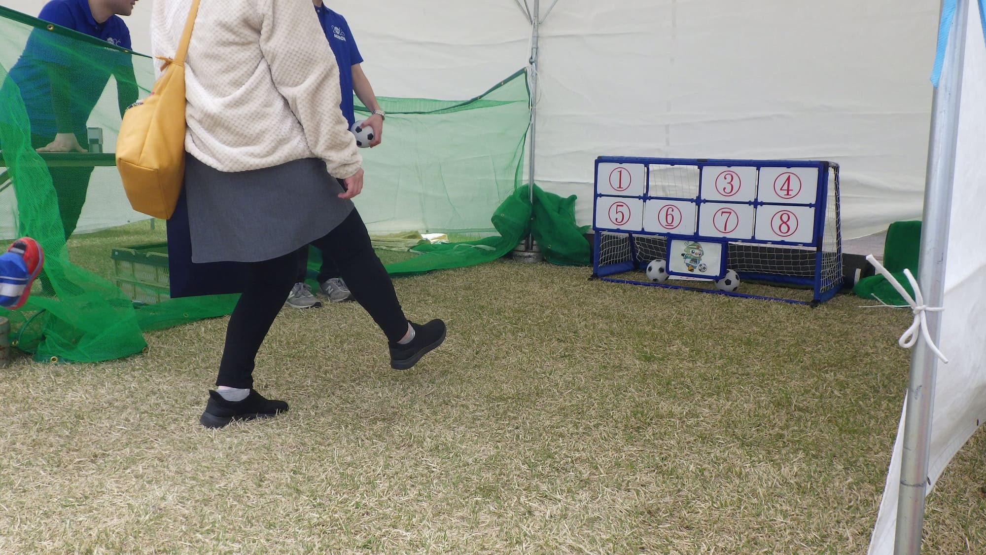 【国スポＰＲブース】キックターゲット
